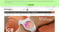 Desktop Screenshot of horloge.nl